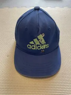 adidas キッズ キャップ cleofus コラボ ブルー