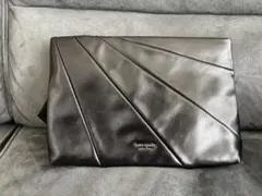 【未使用品】kate spade♡ブラック♡クラッチバッグ