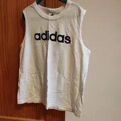 【美品】アディダス adidas ノースリーブ タンクトップTシャツ 140