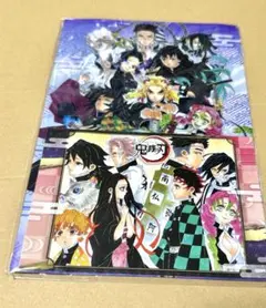 鬼滅の刃原画展　柱セット　クリアファイル　ステッカー　3枚セット