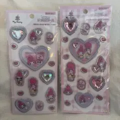 エスターバニー　マイメロディ　キラキラジュエルシール　２枚セット　サンリオ正規品