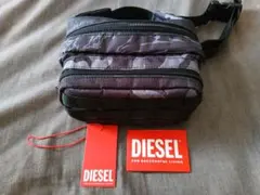 DIESEL 迷彩柄 ボディバッグ