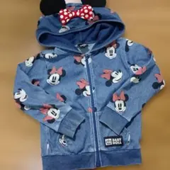 BABYDOLL ミニー柄 パーカー 110cm