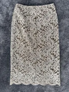 Demi-Luxe BEAMS レース タイトスカート