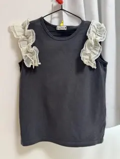 branshes フリル付きノースリーブTシャツ 100cmのサムネイル