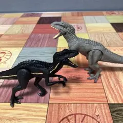 ジュラシック・ワールドLuminasta ギガノトサウルスT.REX BLUE - メルカリ