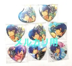 漣ジュン　缶バッジ　とるパカ　ハート　感謝祭　白スーツ　3周年　プライズ　誓約