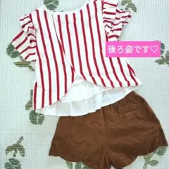 女の子　90　半袖トップス　ショートパンツ　まとめ売り　アプレレクール他