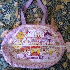 アンパンマンキッズコレクション トートバッグ ピンク 花柄のサムネイル