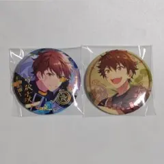 あんスタ 中国限定 招募缶バッジ 守沢千秋 2個セット