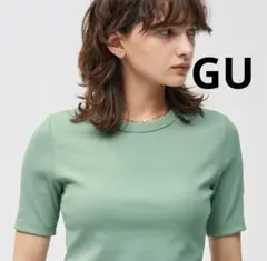 GU リブT グリーン
