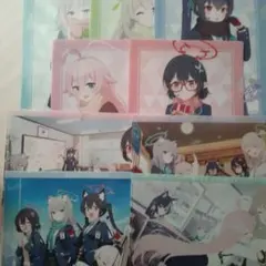 ローソン ブルーアーカイブ クリアファイル 9枚セット