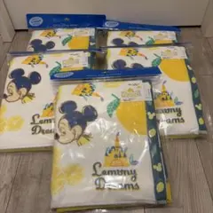 新品未開封ディズニーリゾートフード付きタオル レモニー　レモン　5個セット