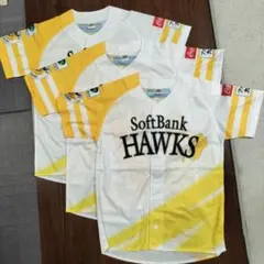 ファイト九州 2024 配布ユニフォーム 福岡ソフトバンクホークス（3枚セット）