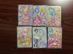 プリキュア キラキラカードグミ ３シリーズ6枚セット
