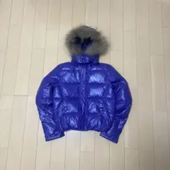 わ*わ様 00s archive ダウンジャケット y2k 短丈 光沢 ファー