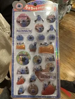 【正規品】パペットスンスン　ボンボンドロップシール　うるちゅるPOPシール