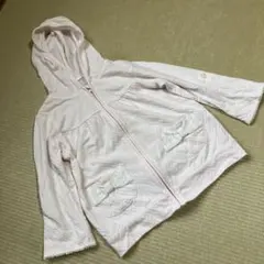 ピンク フリースジャケット