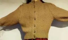 ZARA ブラウン カーディガン 長袖