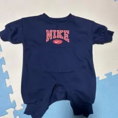 NIKE ベビー服 ベビーロンパース ネイビー ロンパース 50-56 cm