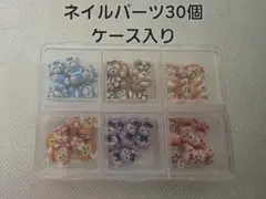 ネイルパーツ 30個セット ケース入り ディズニーのサムネイル
