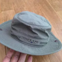 mont-bell モンベル キッズ アウトドア ハット ストラップ付き