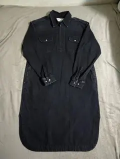 人気✨ Shinzone シンゾーン HALF ZIP DENIM DRESSのサムネイル