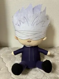 劇場版 呪術廻戦 0　きゅるまる BIGぬいぐるみ⟡.*五条悟⟡.*