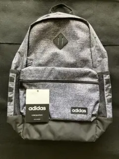 アディダス クラシック グレー/ブラックCORE BACKPACK リュック - メルカリ