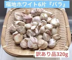 【訳あり品】令和8年産　福地ホワイト六片 320gのサムネイル