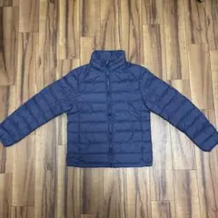 ユニクロ ダウンジャケット ネイビー　150