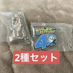 フリューくじバック・トゥ・ザ・フューチャー F賞　蓄光ラバーキーホルダー セット