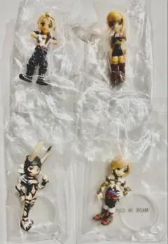 FFトレーディングアーツミニFFⅩⅡ キャラ4体 未開封