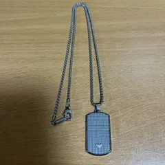 EMPORIO ARMANI ドッグタグ ネックレス