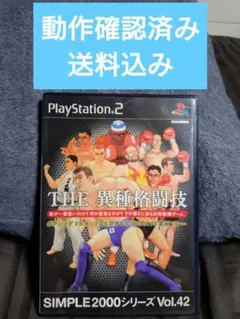 「動作確認済」【THE 異種格闘技 SIMPLE2000シリーズ Vol.42】