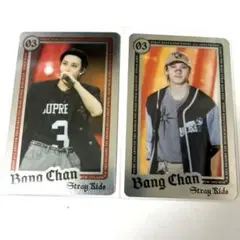 バンチャン StrayKids スキズ ライブフォトカード 2枚セット