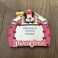海外Disneyland ミニーマウスマグネットフォトフレーム