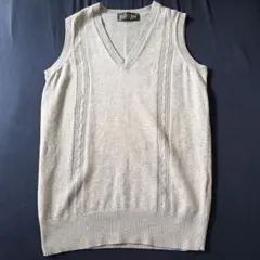 イーストボーイ 制服ベスト　グレー ノースリーブ スクールベスト サイズ9