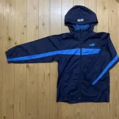 PUMA フード付きジャケット ネイビー/ブルー