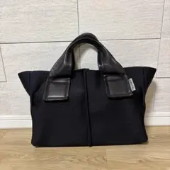 kawakawa カワカワ wet トートバッグ Mサイズ BKブラックのサムネイル