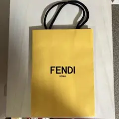 FENDI 黄色 ショッパー袋1枚