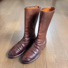 guidi 989 ブラウン バックジップ ロングブーツ 37のサムネイル