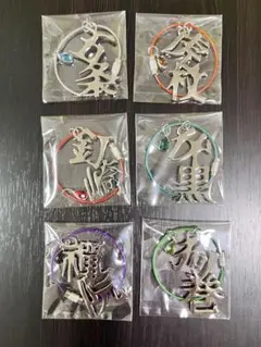 呪術廻戦メタルチャームコレクション 五条悟 虎杖悠仁 伏黒恵 釘崎野薔薇 未開封