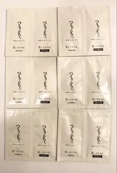 つるりんちょ　お試し　シャンプー・トリートメント　6個セット 【髪にドラマを。】