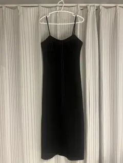 ZARA キャミワンピース ブラック XS