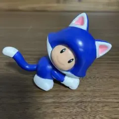 スーパーマリオ　ネコキノピオ　フィギュア　可動式
