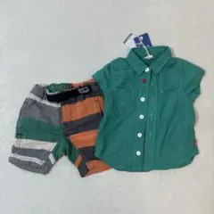 BREEZE ベビー服 シャツ　パンツ 80cmのサムネイル