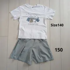 UNIQLO Tシャツ 140 ショートパンツセット150