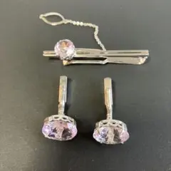 カフスボタン・タイピンセット