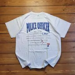 90s USA製 POLICE OFFICER ビンテージ Tシャツ - メルカリ